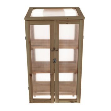 Kweekkas bruin 69x54x125 cm