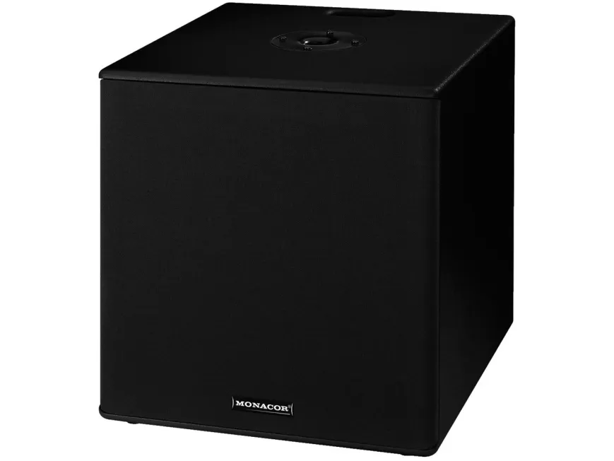 Monacor EUL-2SUB/SW, Ledningsført, 120 W, 38 - 250 Hz, Sort