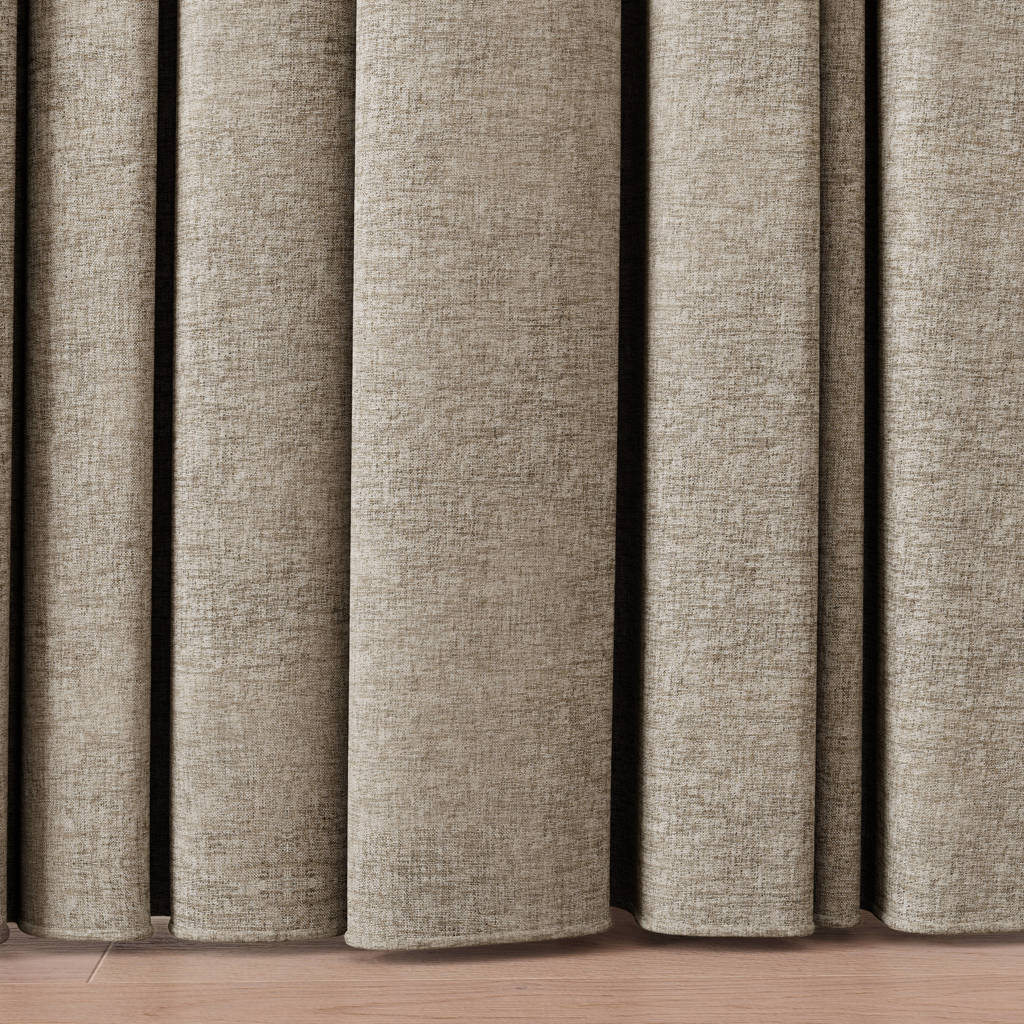 verduisterend gordijn kant en klaar ecru (per stuk) (300 x 290 cm)*