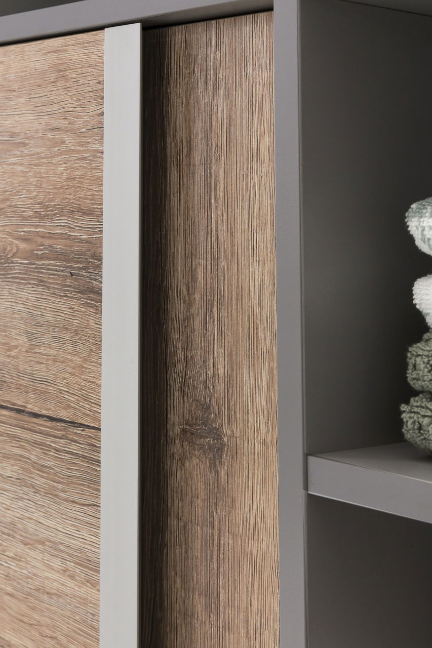 Stylife Waschbeckenunterschrank SPLIT