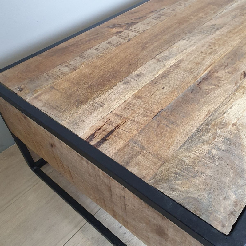 Salontafel Maas, rechthoekig 2 lades