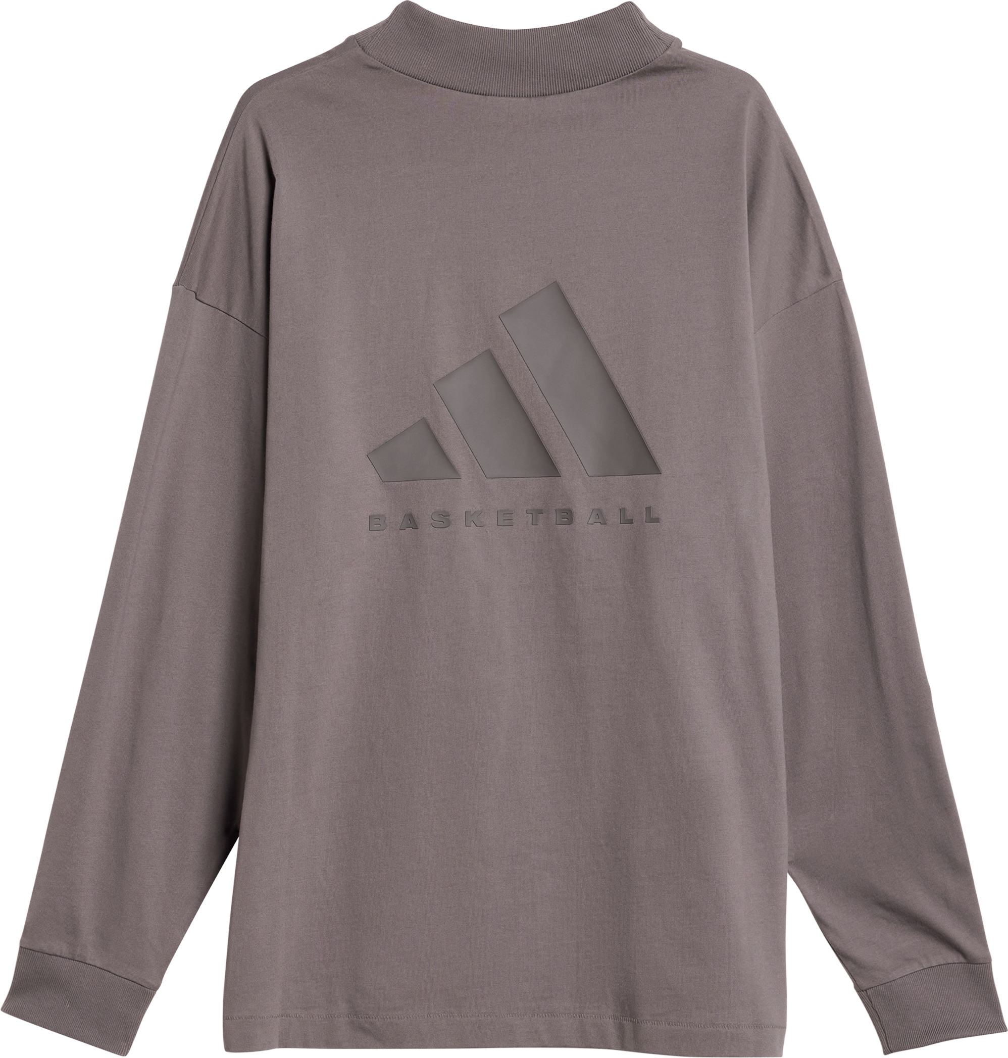 adidas Basketball Trikot langarm Grau