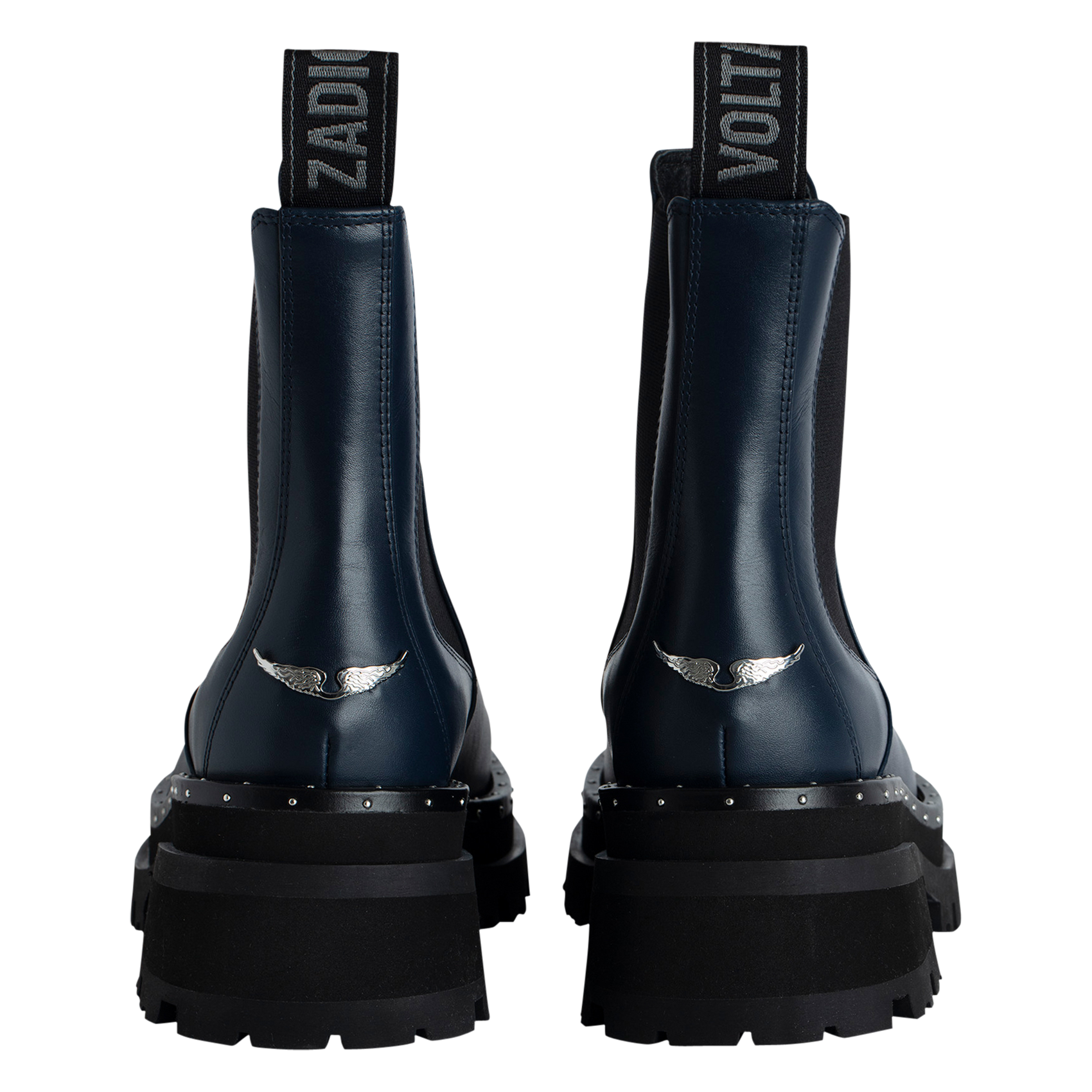 RIDE - Bottines en cuir | Bleu
