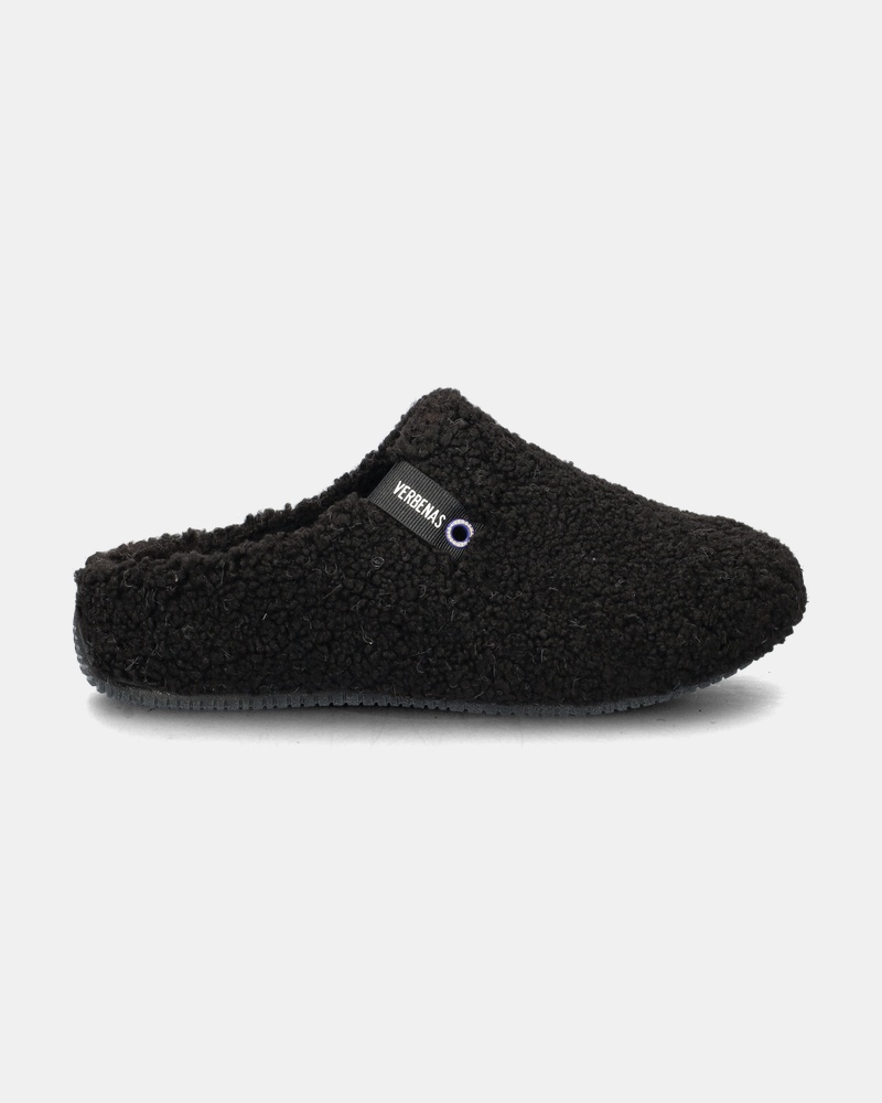 Verbenas York Nairobi Pantoffels  - zwart