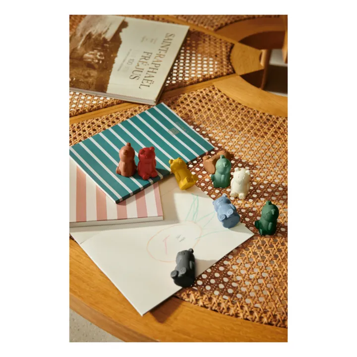 Liewood Carnets A5 Sidney - Set de 3 | Peach/Leo mix