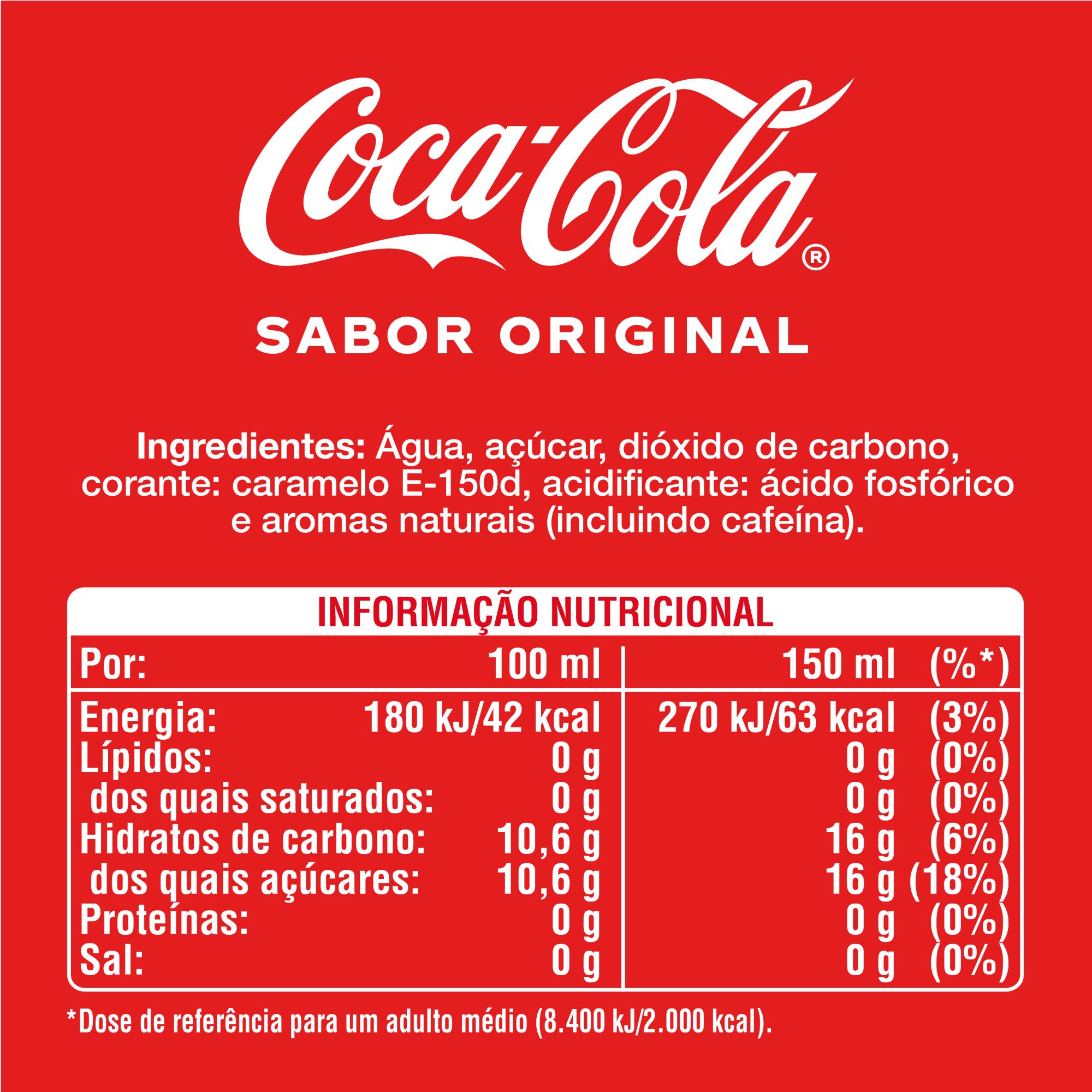 REFRIGERANTE COM GÁS COCA-COLA ORIGINAL LATA 12X0.15L