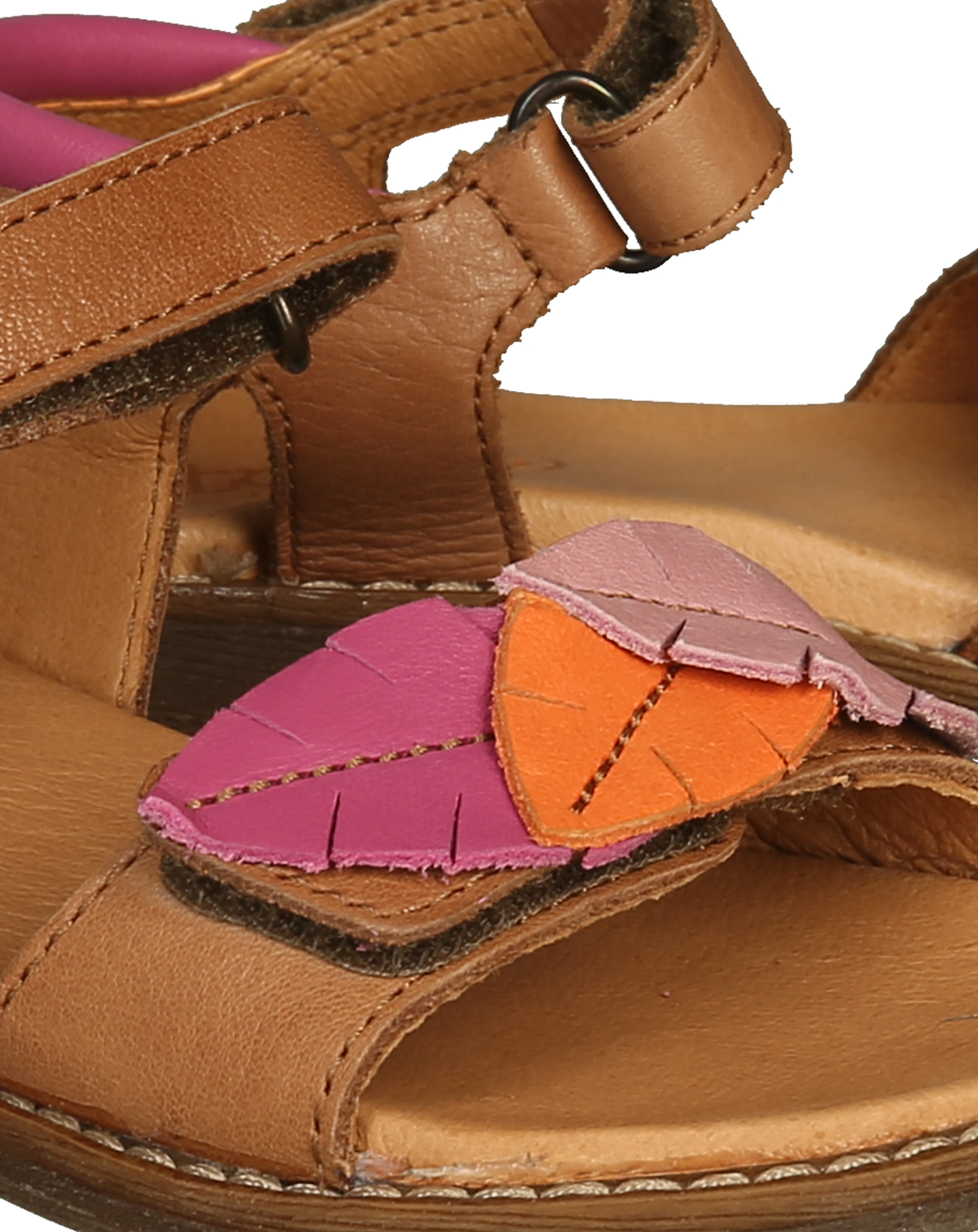 Sandale LORE LEAVES in brown