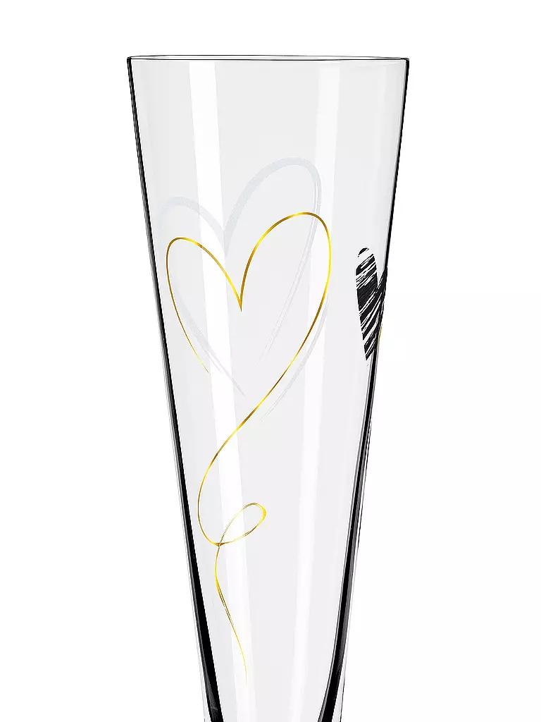 RITZENHOFF Champagnerglas Goldnacht Champus #35 Christine Kordes 2023 gold