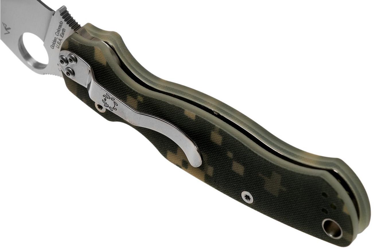 Spyderco Paramilitary 2 Camo C81GPCMO2 zakmes