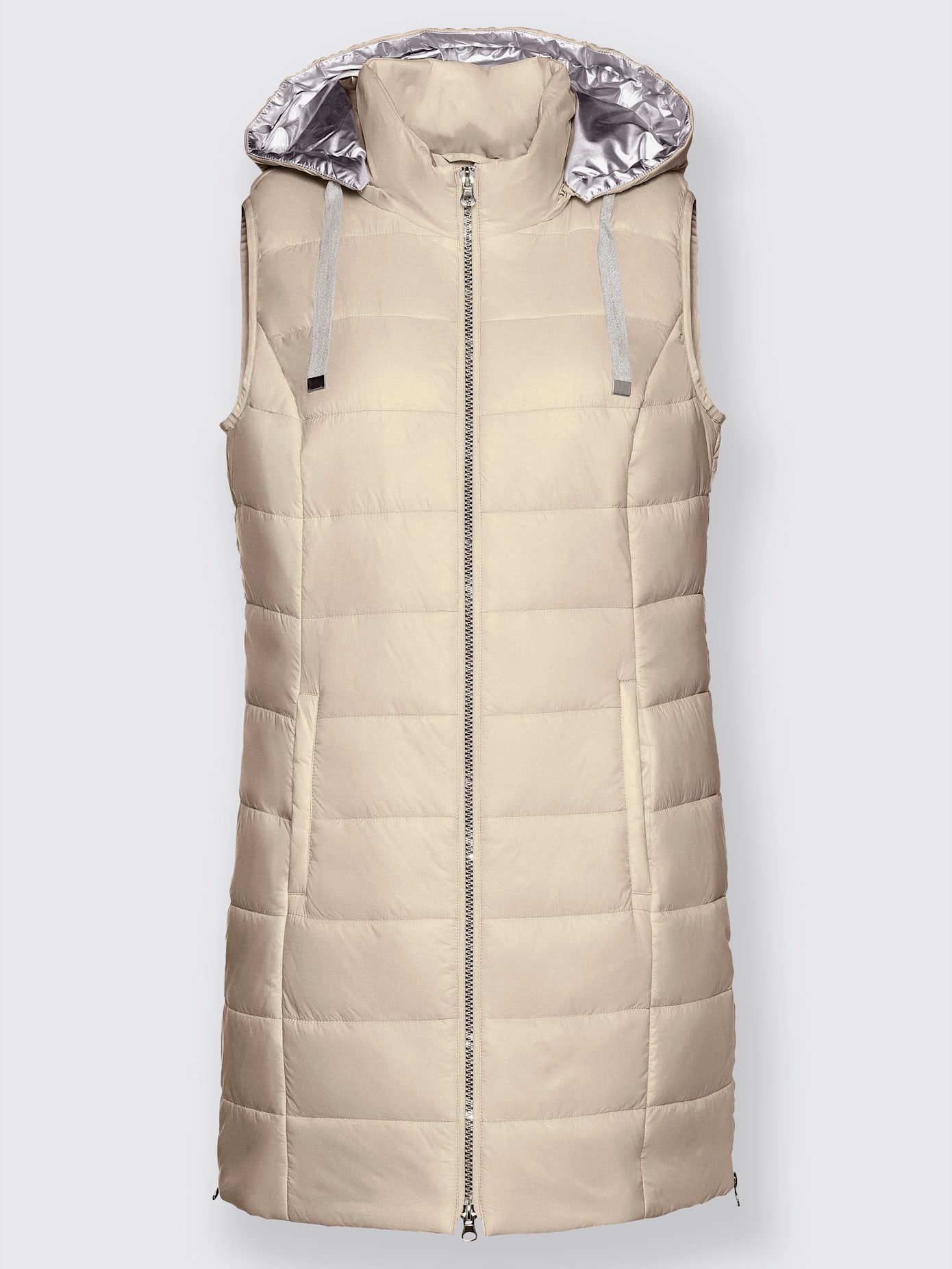 Gilet long jolie coupe longue moderne