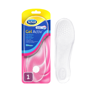 Scholl Gel Activ Inlegzolen Flats Vrouw 2ST