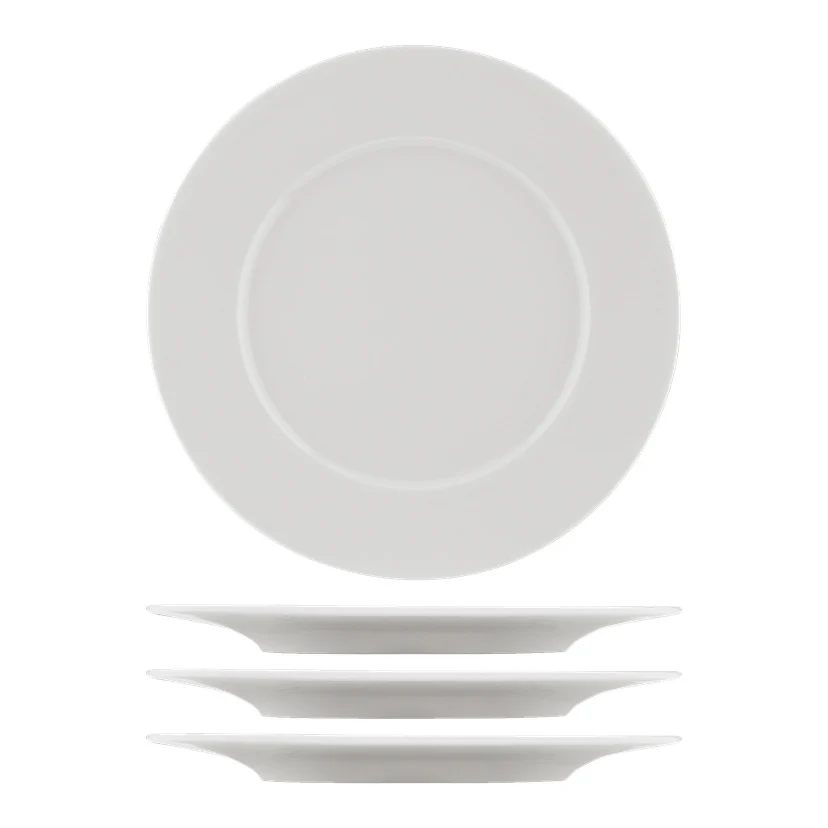 Porselenstallerkener 4-pk Ø27 cm