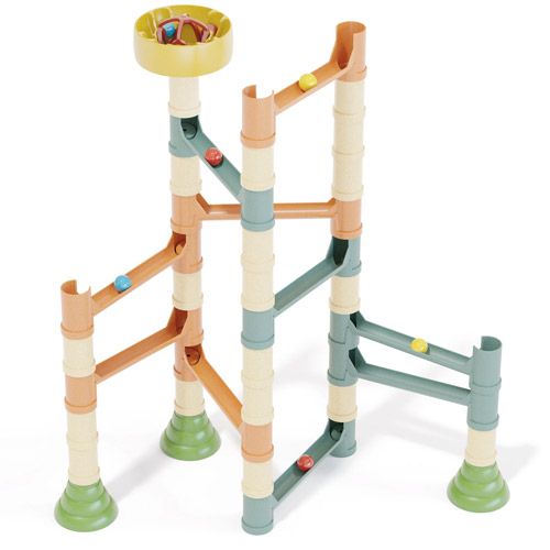 Quercetti playbio bouwset knikkerbaan - 45st