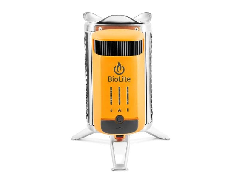BioLite Camping-Grill CampStove 2 Kocher mit USB-Ladeausgang inkl. Lampe