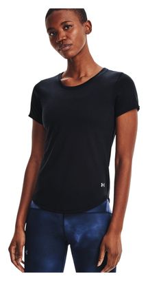 Maillot manches courtes Femme Under Armour Streaker Noir