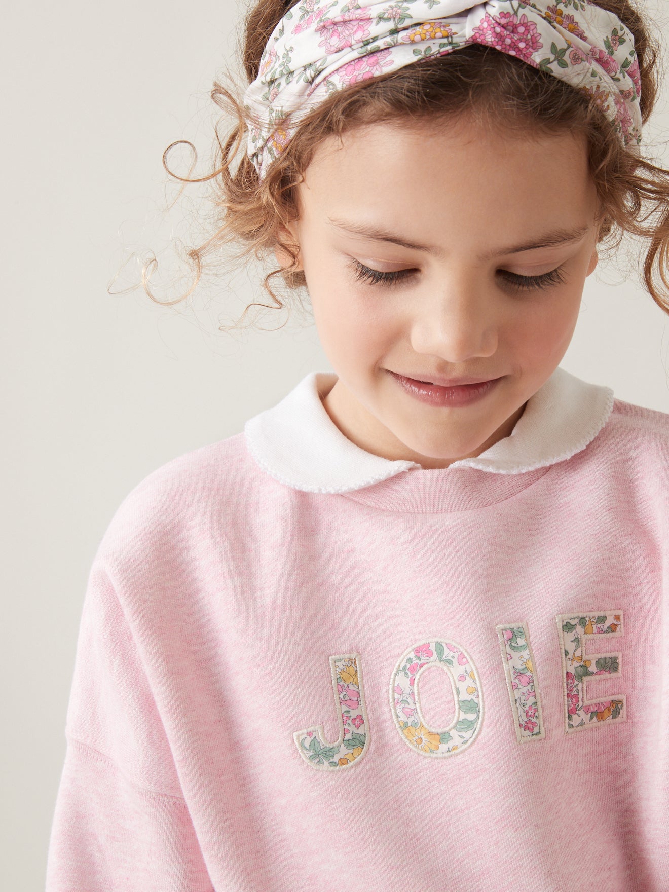 Sweat Fille tissu Liberty