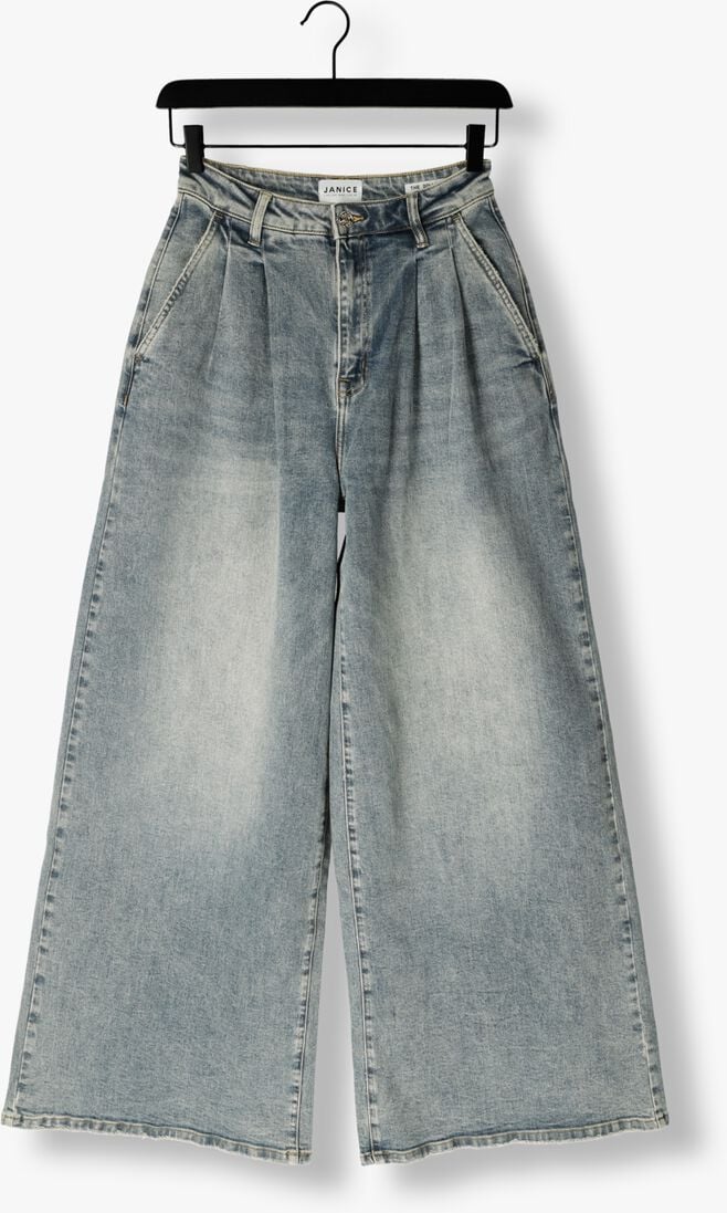 blauwe janice wide jeans dollar