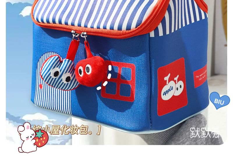 Momoi - Huis gestreepte lunchboxtas