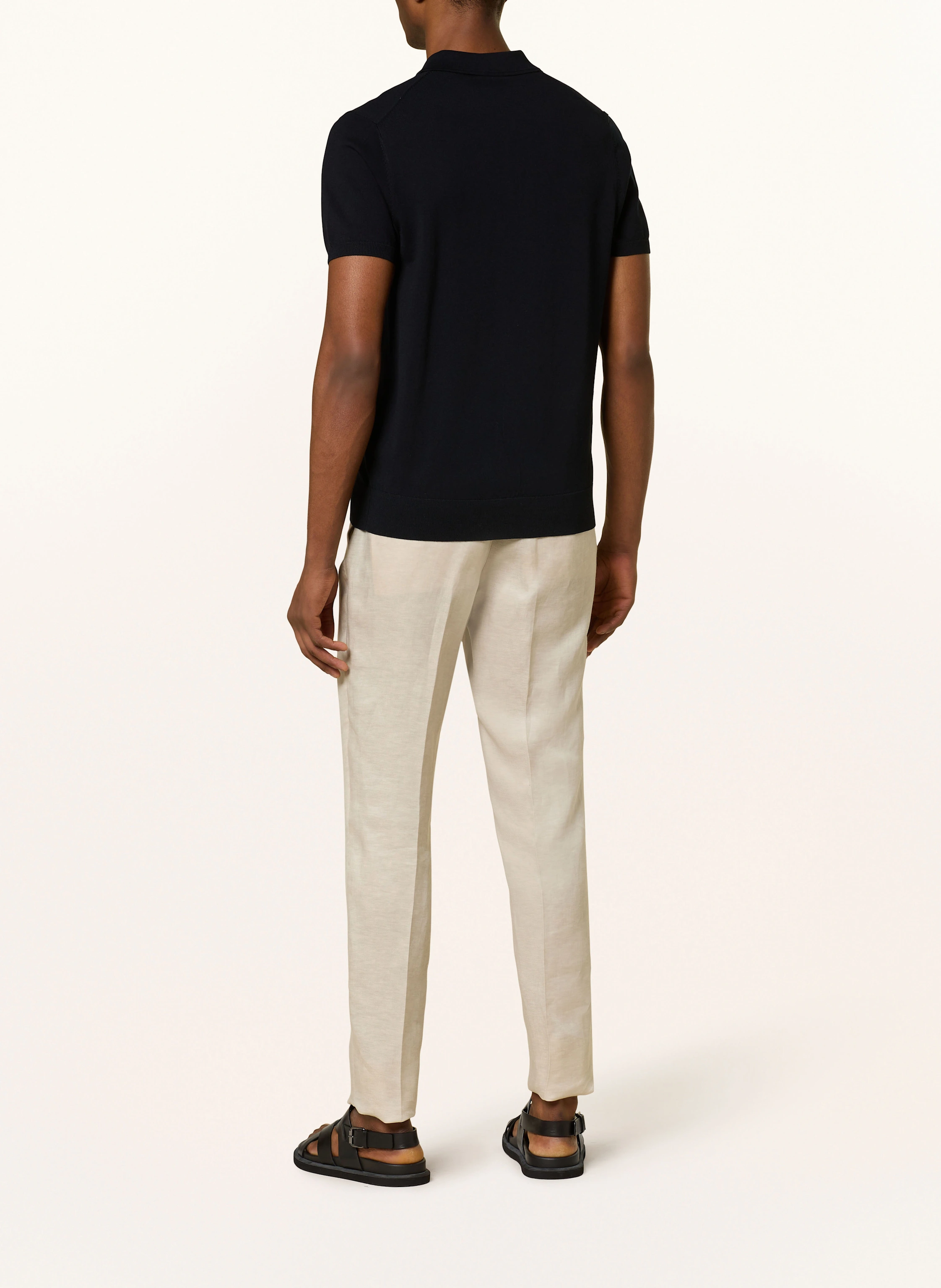 PROFUOMO Strick-Poloshirt