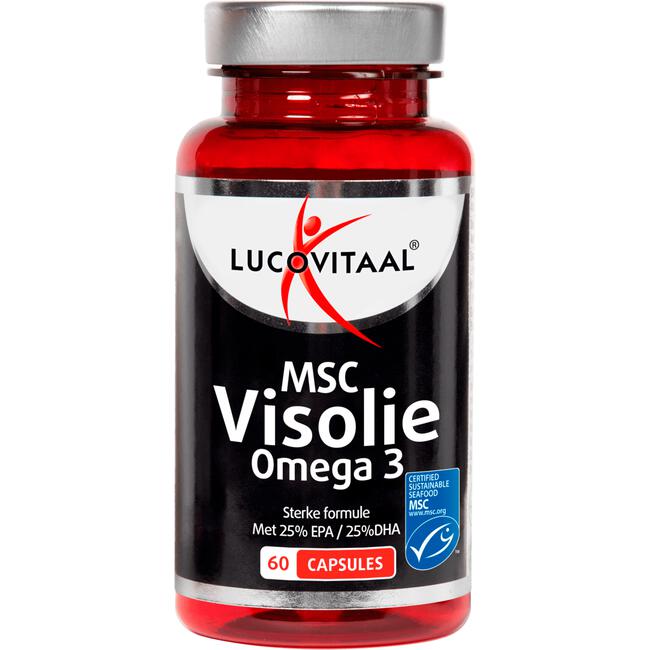 Lucovitaal Omega3 Visolie 60 stuks