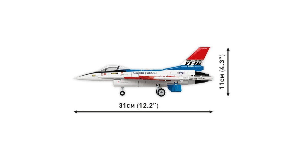 COBIArmed Forces - F-16 (YF-16) First Flight 1974 Constructiespeelgoed  (Schaal 1:48)