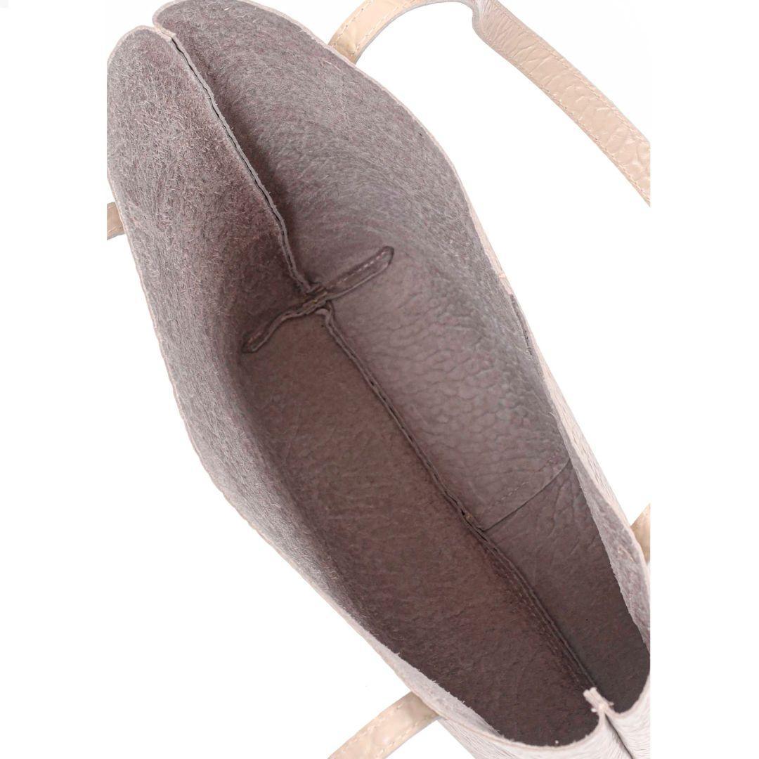 Nunoo Small Fleur | leren Shopper