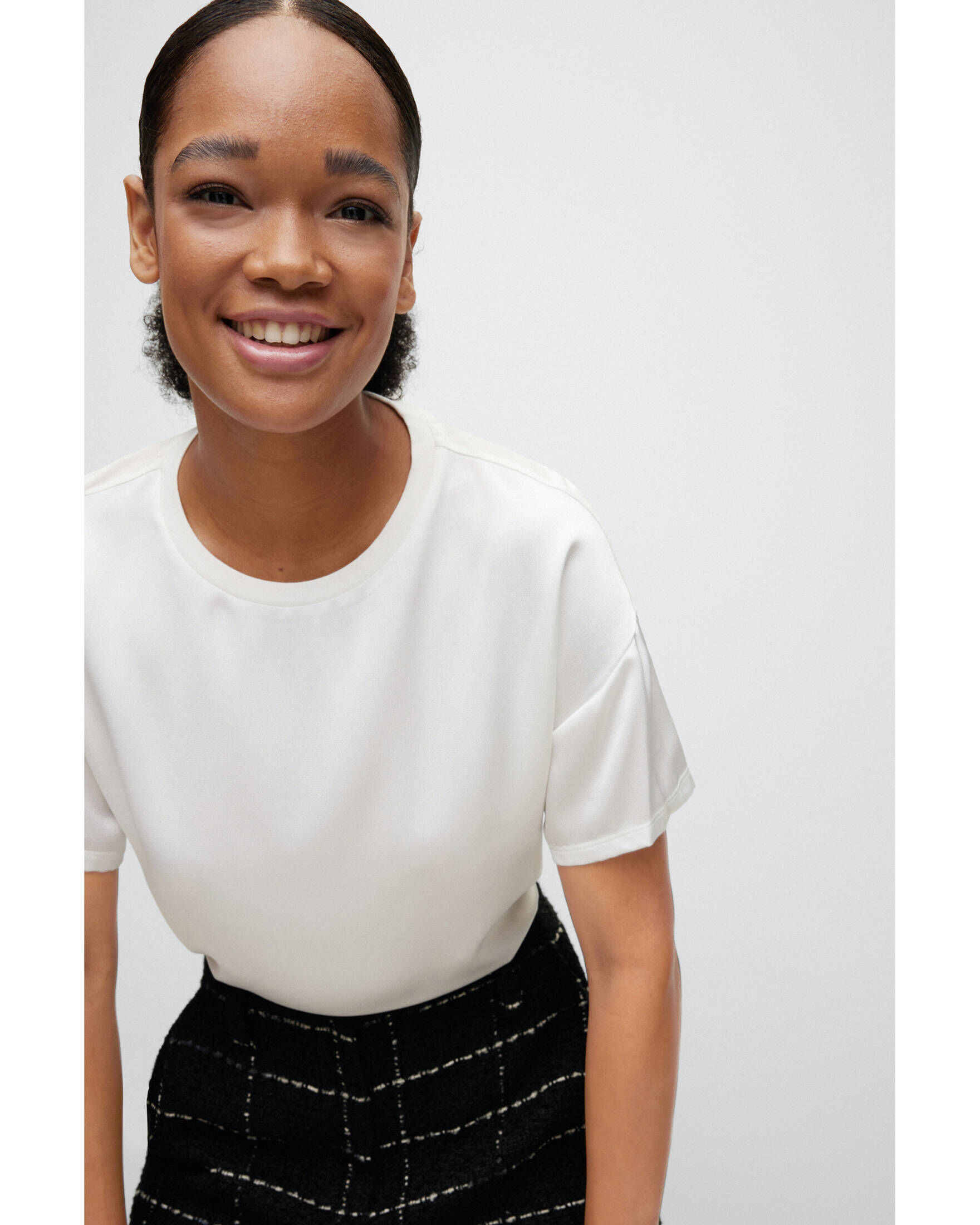 HUGO| Damen T-Shirt SMART CREW
