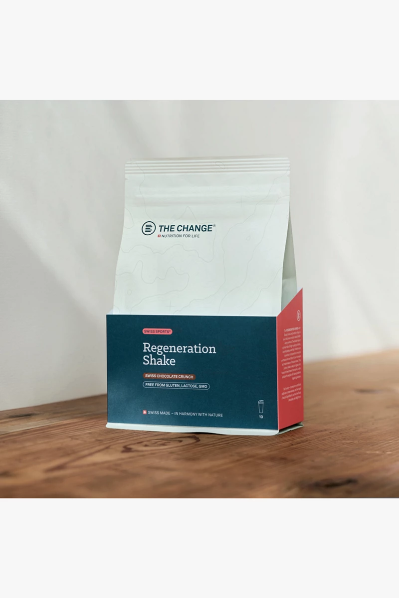 BE THE CHANGE Regeneration Shake Swiss Chocolate Crunch 400 g Getränkepulver