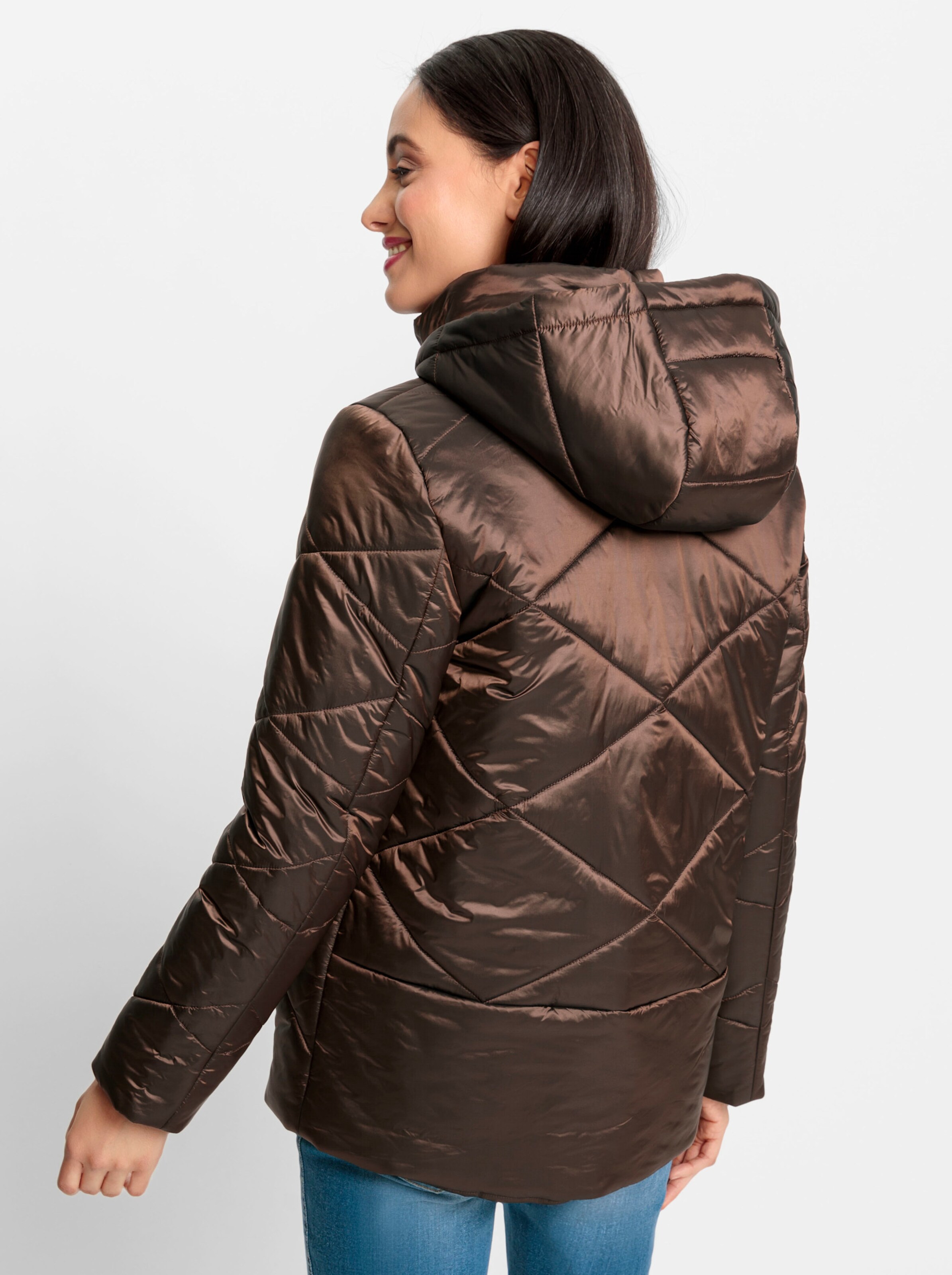 heine Outdoorjacke in schoko