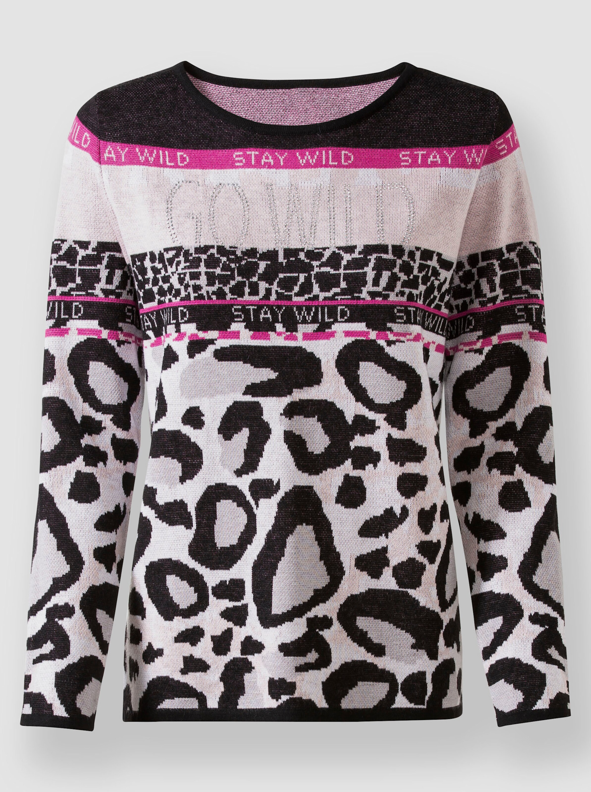 Jacquard-Pullover