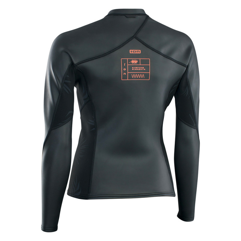 TOP NÉOPRENE FEMME ION ZIP SKIN 2/1 NOIR