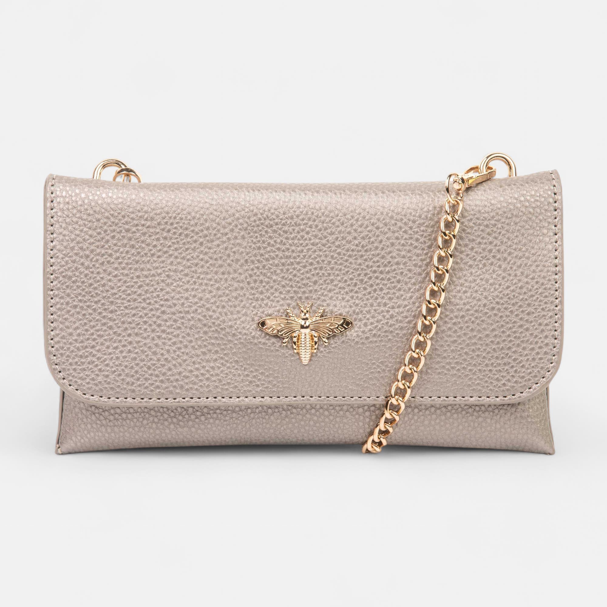 Sac bandoulière bronze
