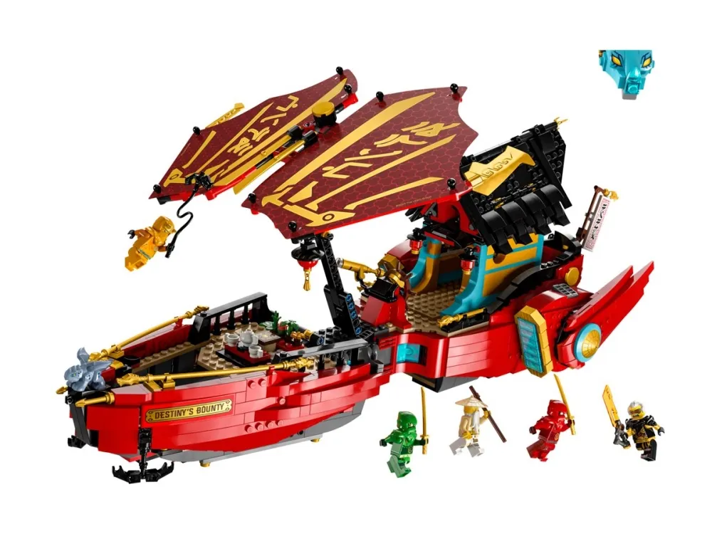 LEGO Ninjago 71797 Skæbnebåden – kapløb med tiden
