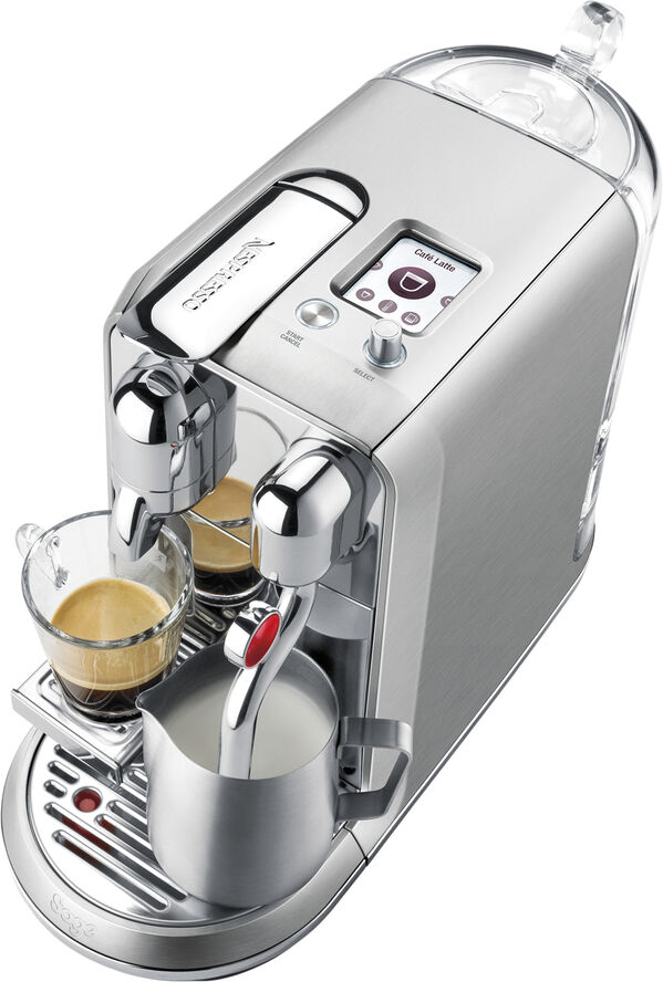 Nespresso SAGE SNE 800 BSS KAPSELMASKINE The Creatista Plus - Brushed Stål