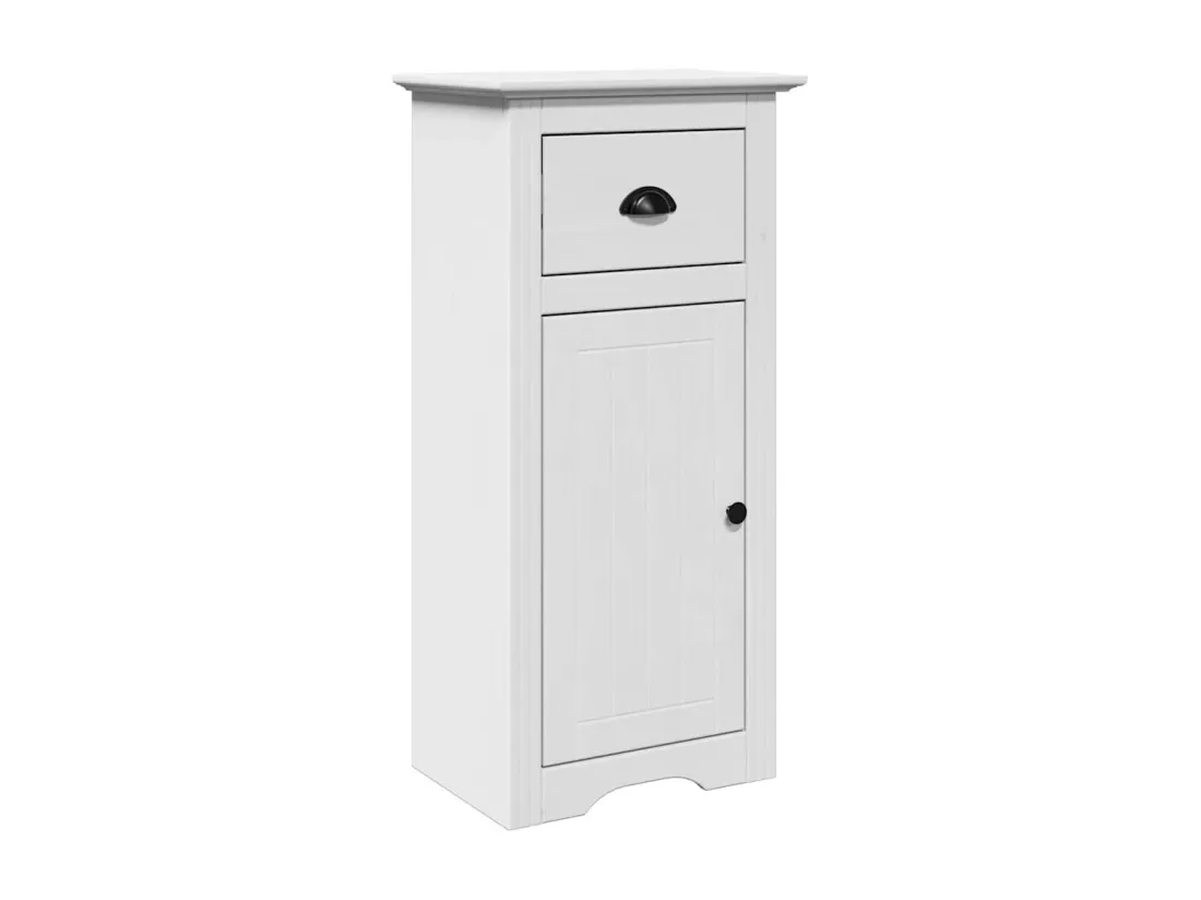 Armoire de salle de bain BODO blanc 44x30x90 cm