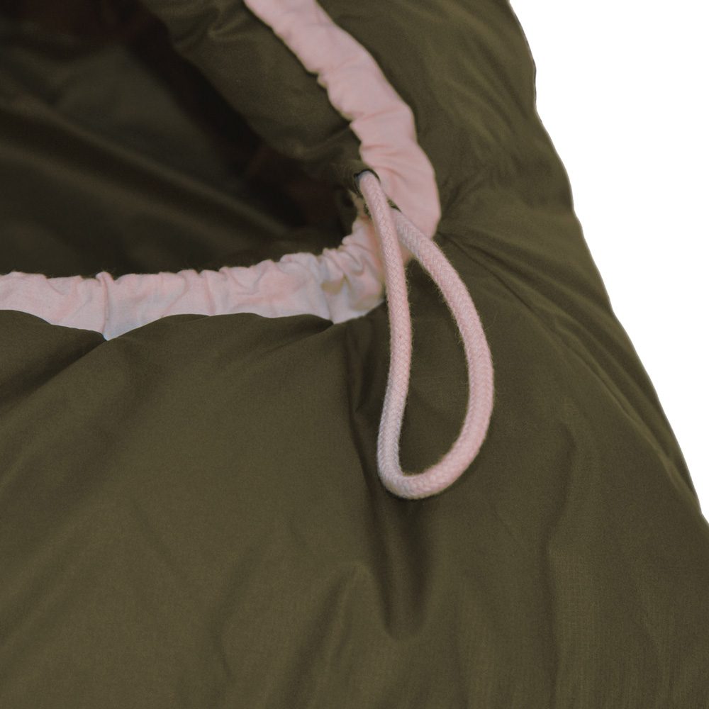 Grüezi Bag Biopod DownWool Ice CompostAble Schlafsack moss green