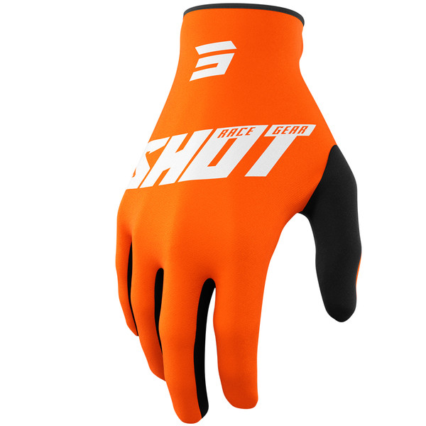 Shot - Gants Draw Burst - 2022 Orange / Noir