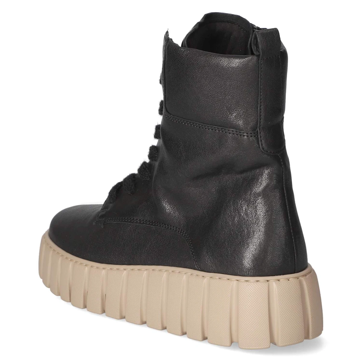GaborSchnürstiefeletten - schwarz (Micro)