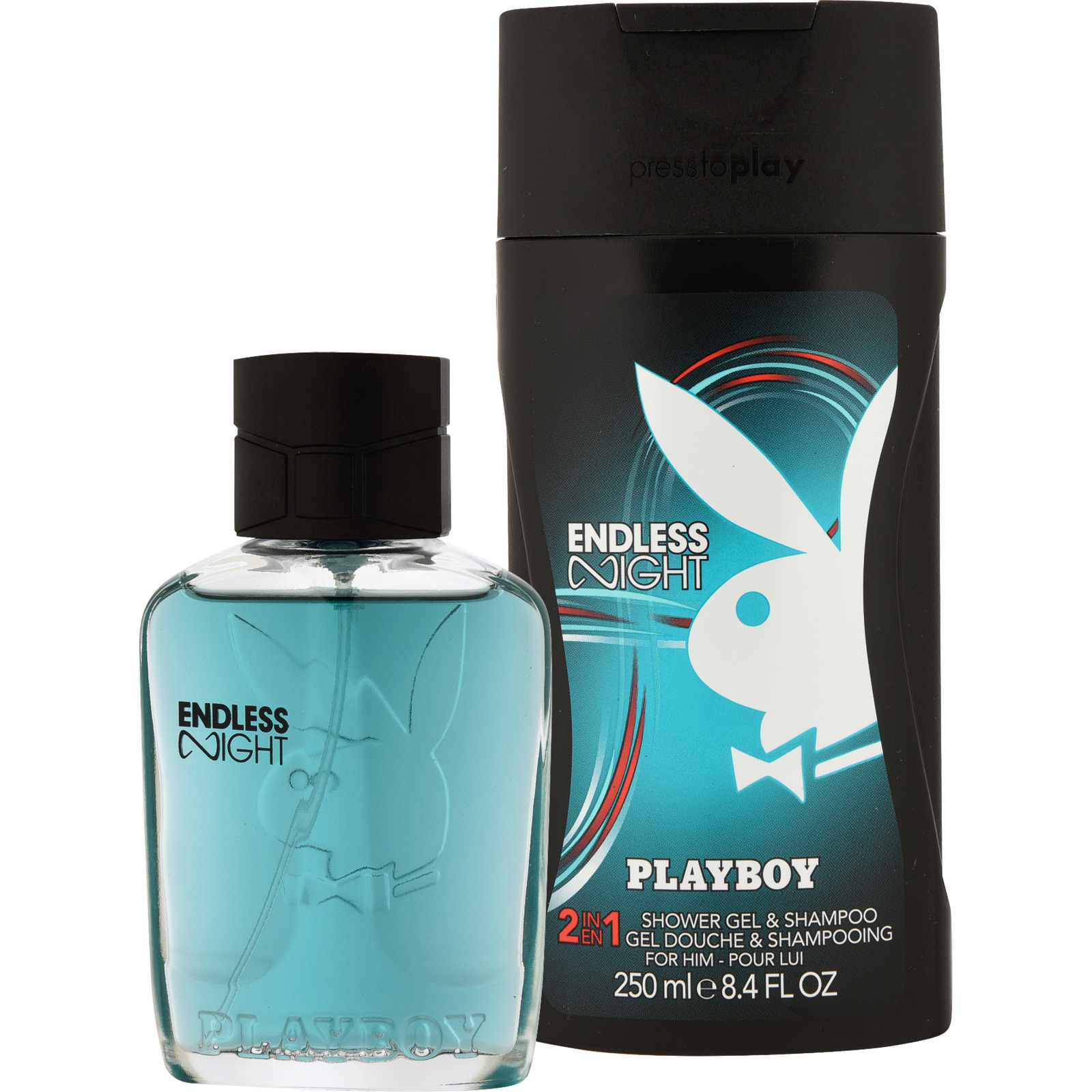 Playboy Set Endless Night EdT 60ml+SG 250ml