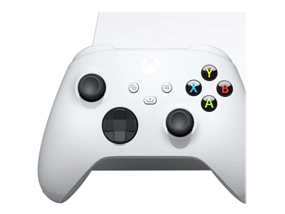 Microsoft® Xbox Series S | Spillekonsol - 1440p@60fps / 1080p@120fps - 512GB SSD NVme - Wi-Fi/LAN - HDMI® 2.1 - Hvid | Inkl. 1 x Xbox trådløs controller (Hvid)