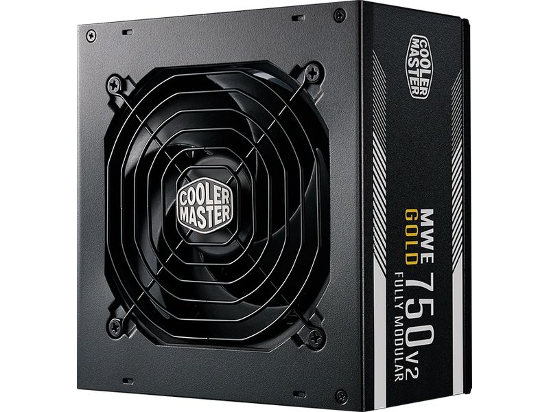Cooler Master Netzteil MWE Gold V2 ATX 3.1 750 W Leises ATX-Netzteil mit 750 W Leistung
