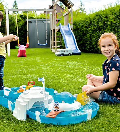 AquaPlay Wasserbahn - 48 Teile - 104x52 cm - Polar