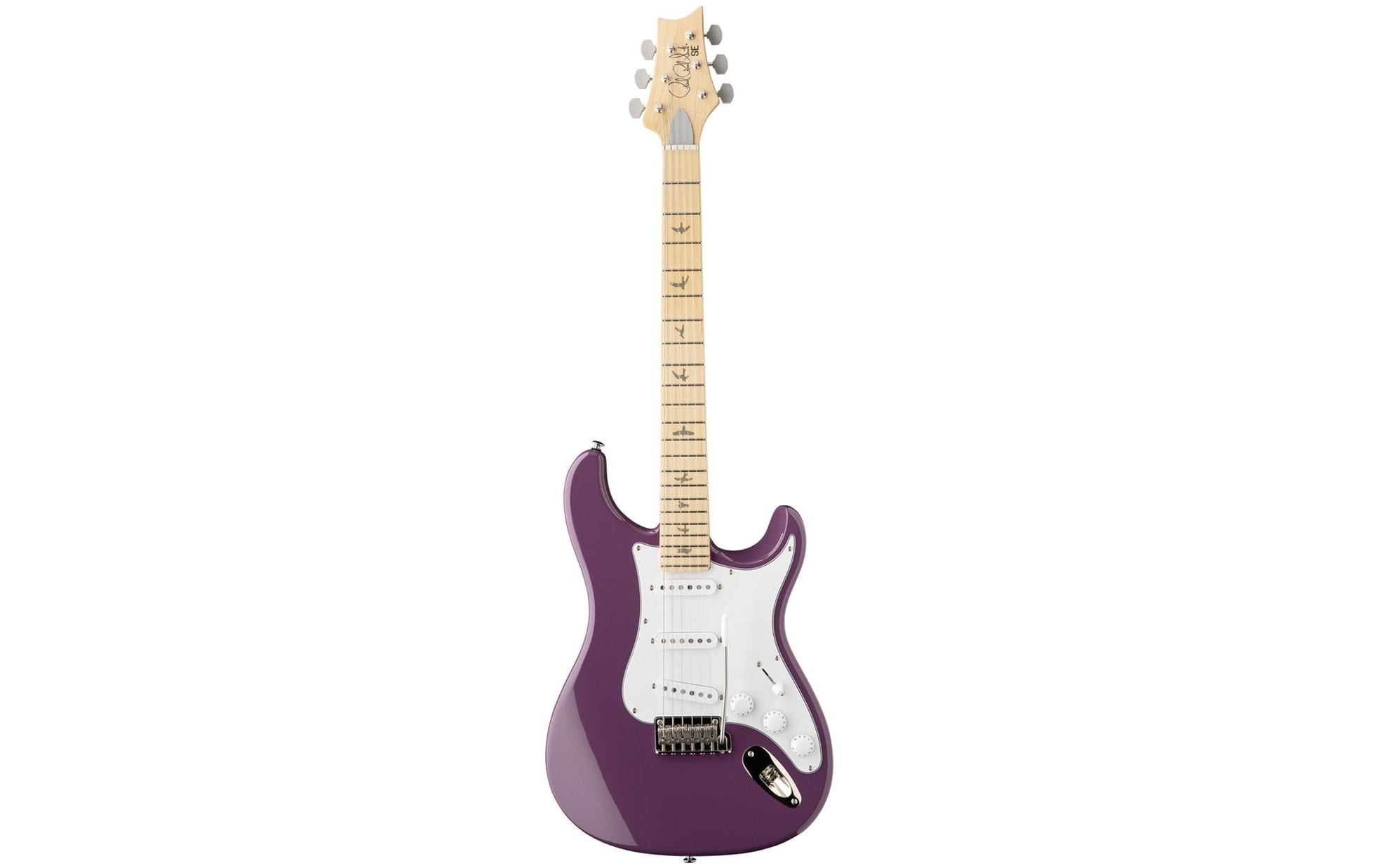 E-Gitarre SE Silver Sky Maple – Summit Purple<br>Greifen Sie nach dem Himmel