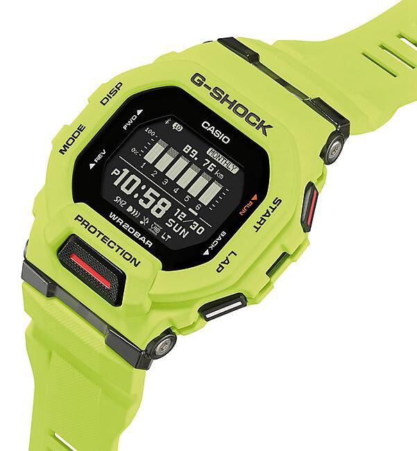 CASIO - MONTRE TRAINING GBD 200 YELLOW