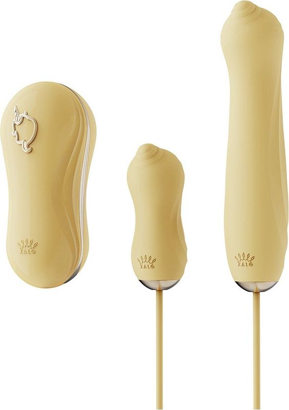 Zalo - Sucking Vibrator with Pump and Different Attachments