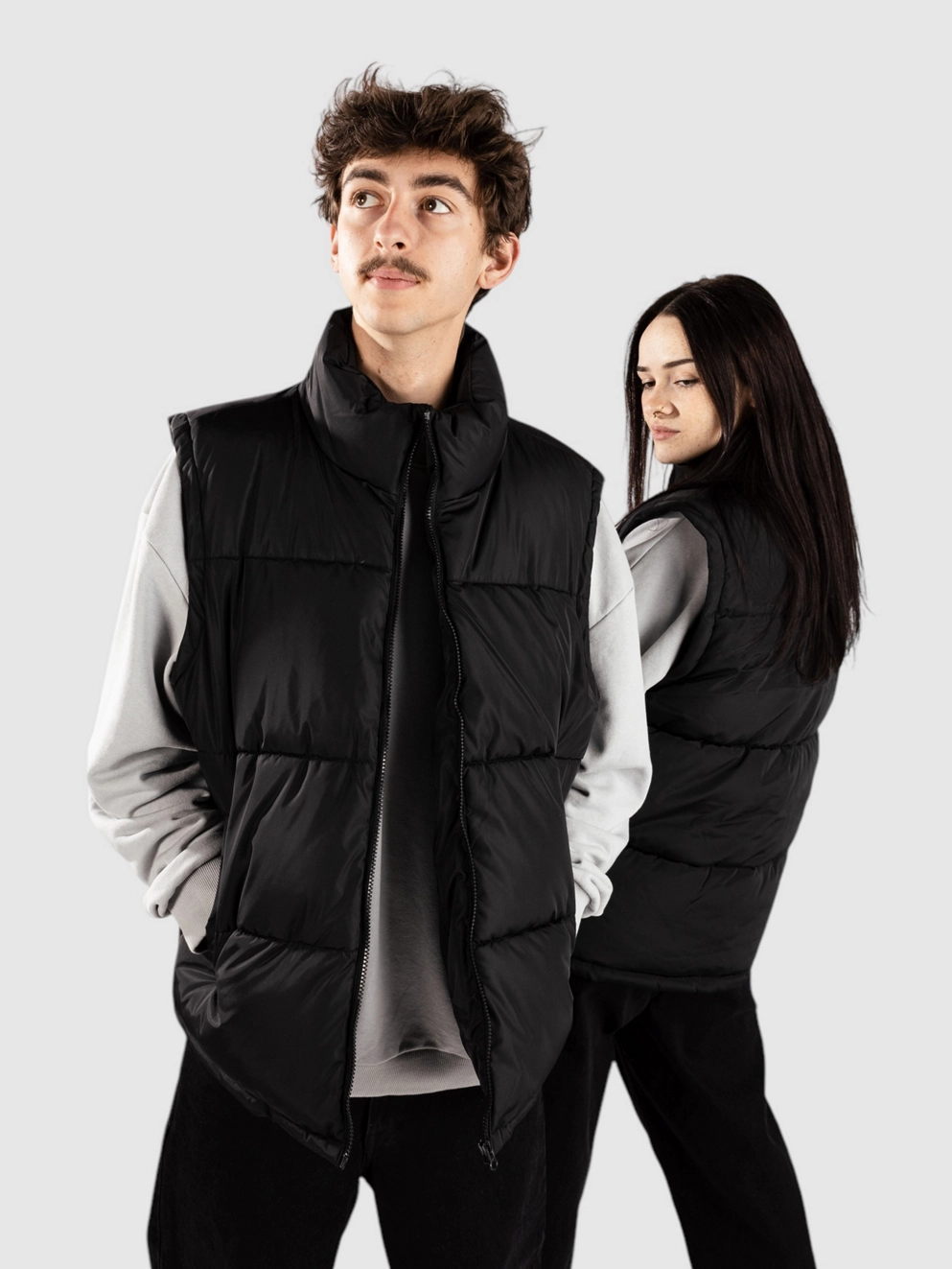Urban Classics Block Puffer Vest total