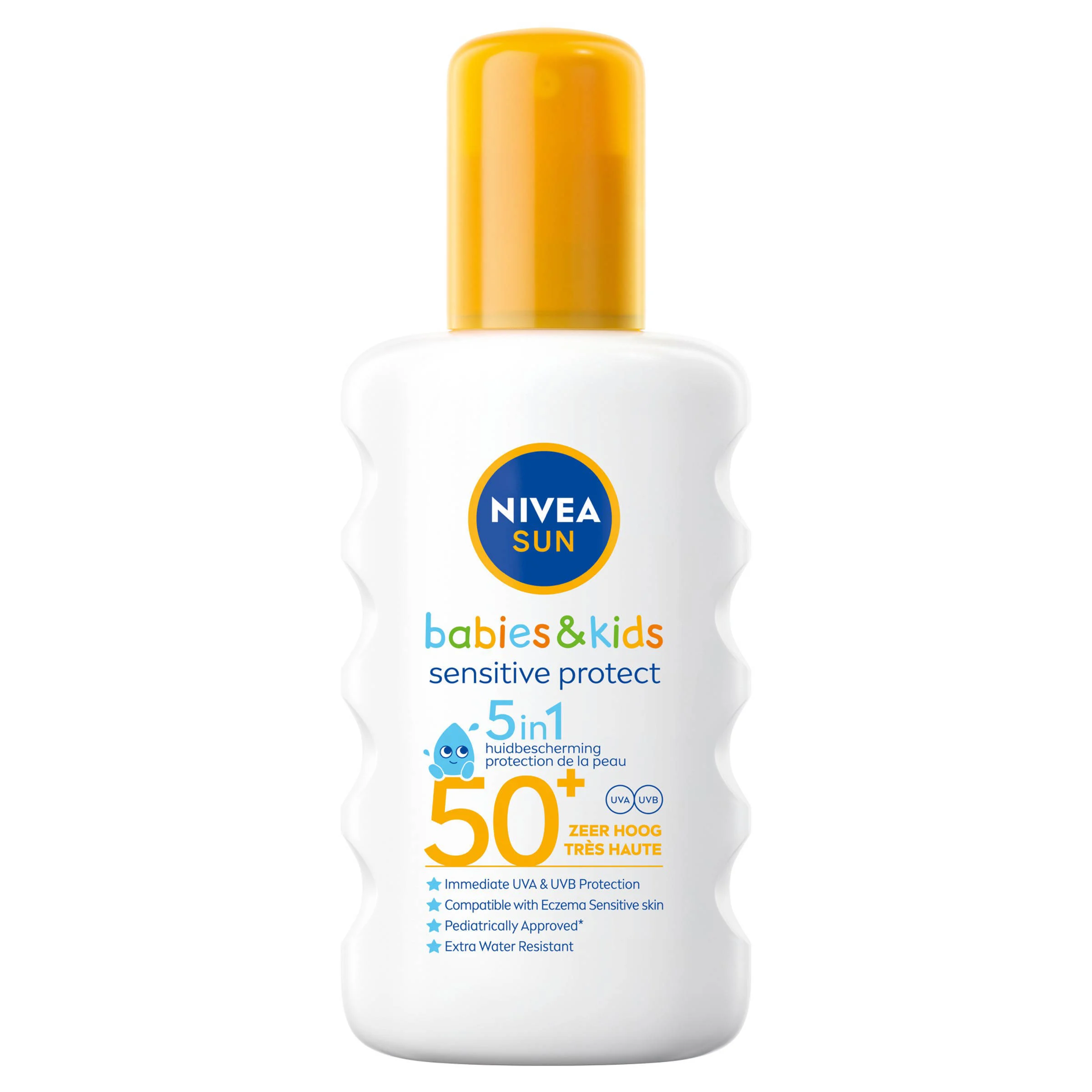 NIVEA Kids Protect & Sensitive zonnebrand spray - SPF50+ - 200 ml