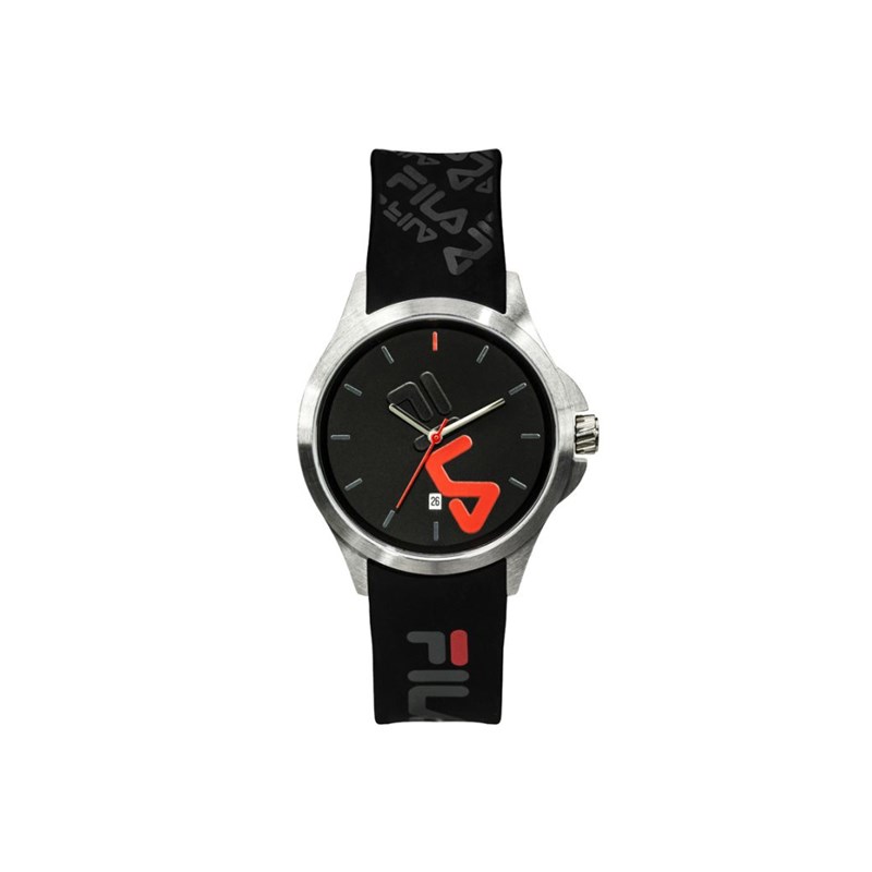 Montre Fila en Silicone Unisexe H/F Noir