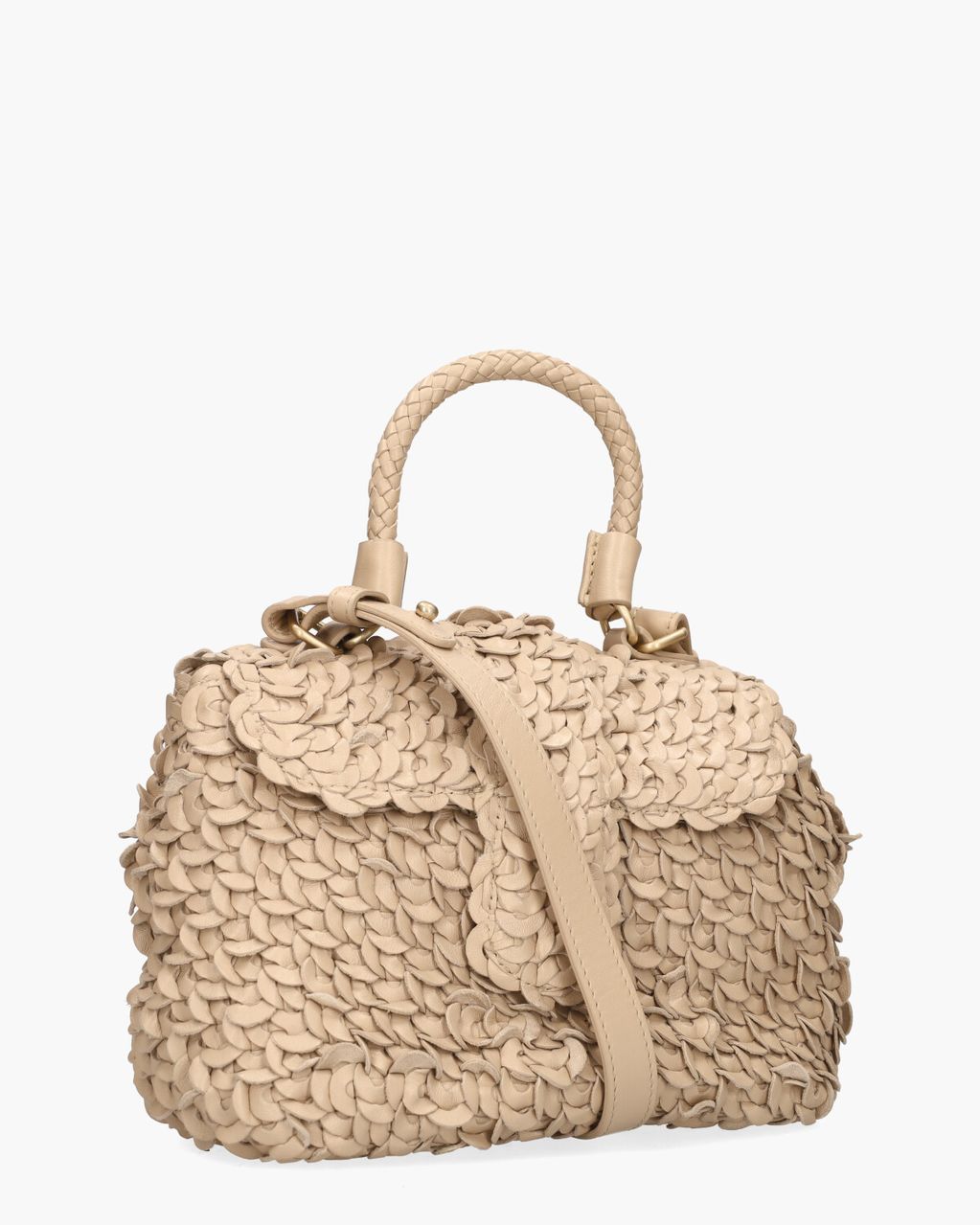 Allan K Kirsten Mini Canope Beige Tas