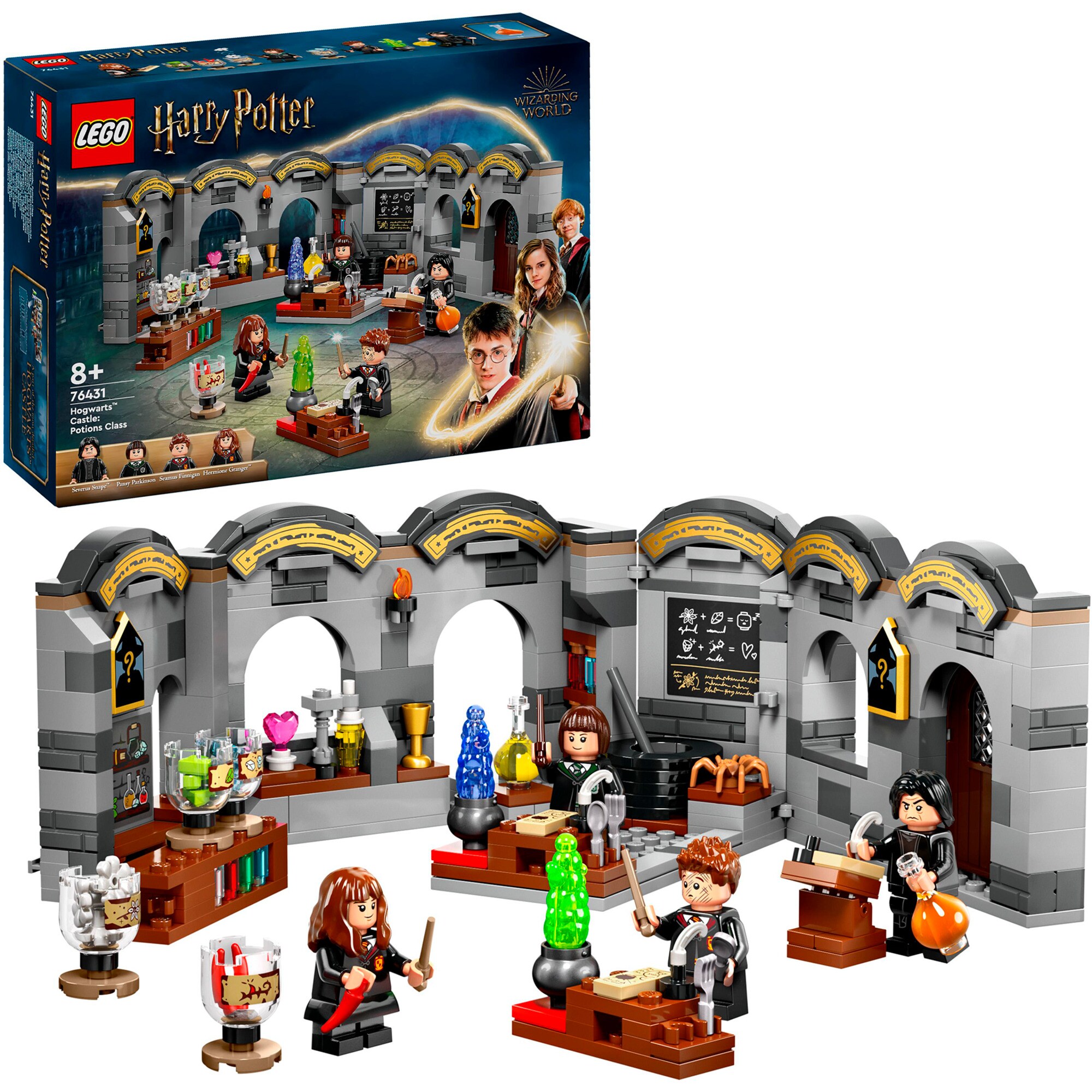 LEGO Konstruktionsspielzeug Harry Potter Schloss Hogwarts: Zaubertrankunterricht